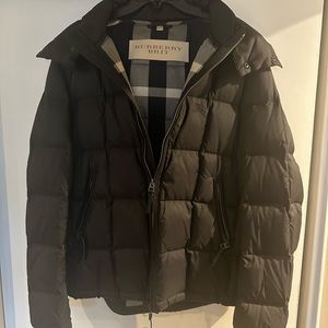 Mens burberry brit Puffer XXL